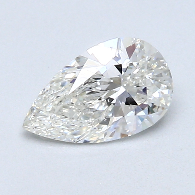 0.70 ct Pear Shape Natural Diamond : H / SI2