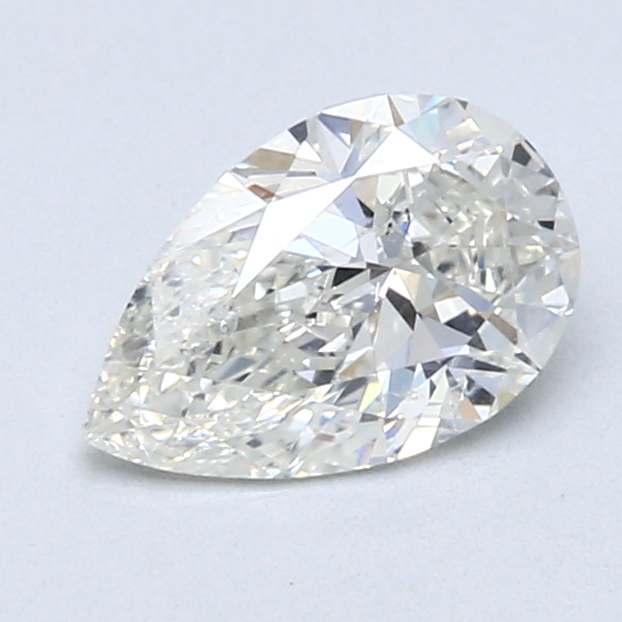 0.90 ct Pear Shape Natural Diamond : I / I1
