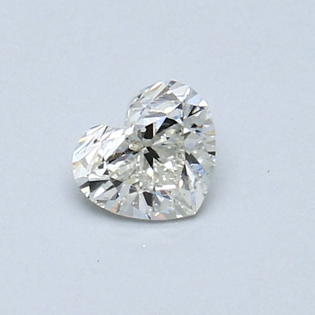 0.32 ct Heart Shape Natural Diamond : J / SI1