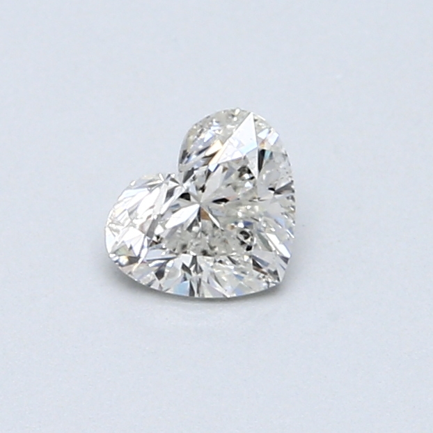 0.37 ct Heart Shape Natural Diamond : I / I1