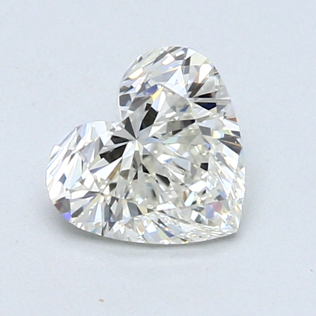 0.86 ct Heart Shape Natural Diamond : J / VS1