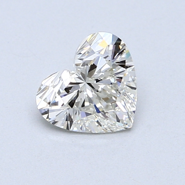 0.70 ct Heart Shape Natural Diamond : J / VVS1