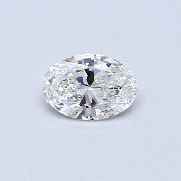 0.30 ct Oval Natural Diamond : F / SI2