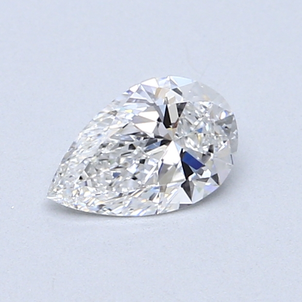 0.51 ct Pear Shape Natural Diamond : E / SI2