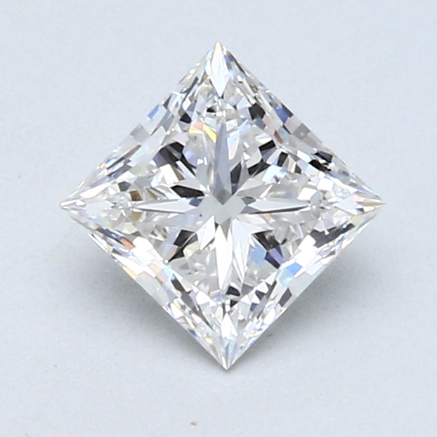 0.90 ct Princess Cut Natural Diamond : F / VS2