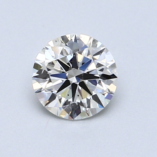 0.72 ct Round Natural Diamond : J / SI1