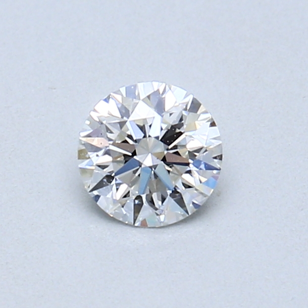 0.37 ct Round Natural Diamond : F / SI1