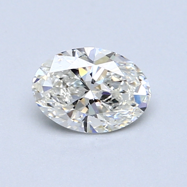 0.63 ct Oval Natural Diamond : H / VVS2