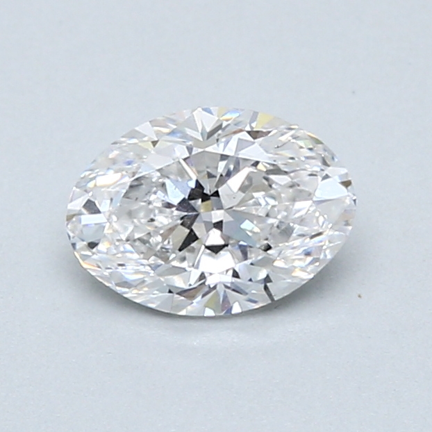 0.74 ct Oval Natural Diamond : D / SI1