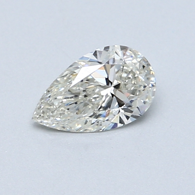 0.51 ct Pear Shape Natural Diamond : J / SI2