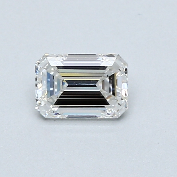 0.50 ct Emerald Cut Natural Diamond : F / SI2