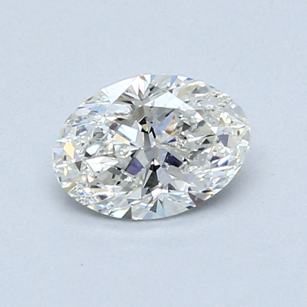 0.68 ct Oval Natural Diamond : H / SI2