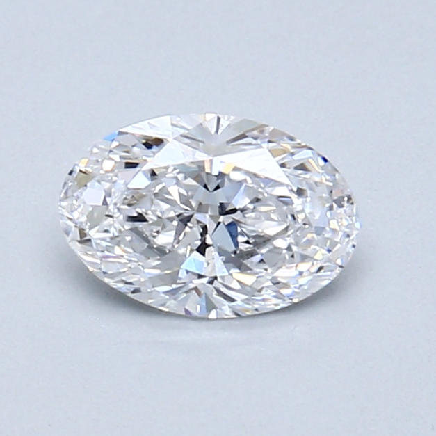 0.57 ct Oval Natural Diamond : D / SI2