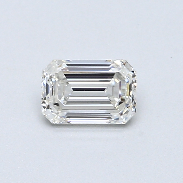 0.50 ct Emerald Cut Natural Diamond : I / VS2