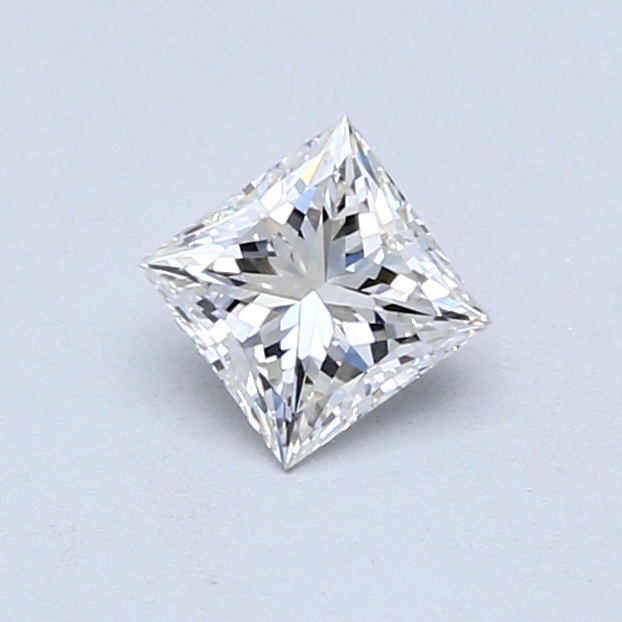 0.50 ct Princess Cut Natural Diamond : I / SI1