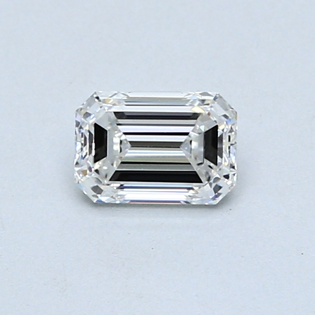 0.49 ct Emerald Cut Natural Diamond : G / VVS2