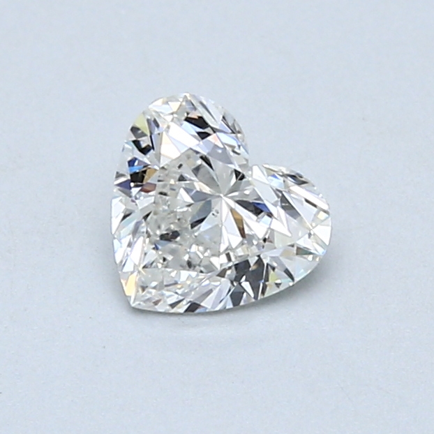 0.53 ct Heart Shape Natural Diamond : G / SI1