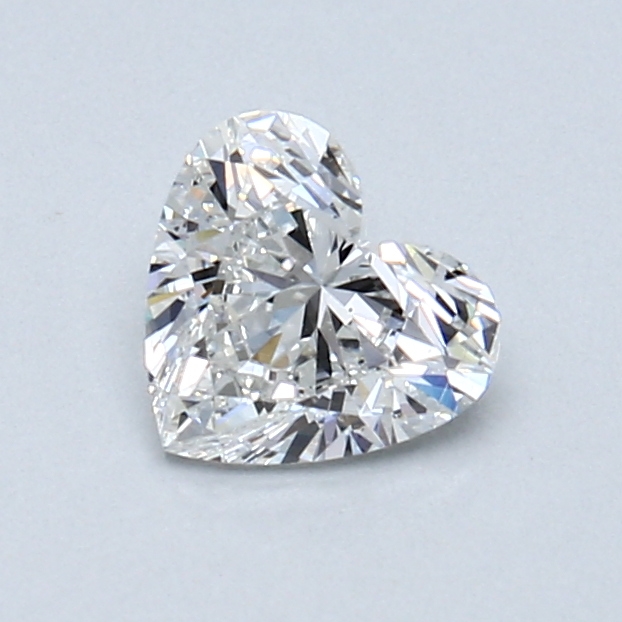 0.61 ct Heart Shape Natural Diamond : E / SI1