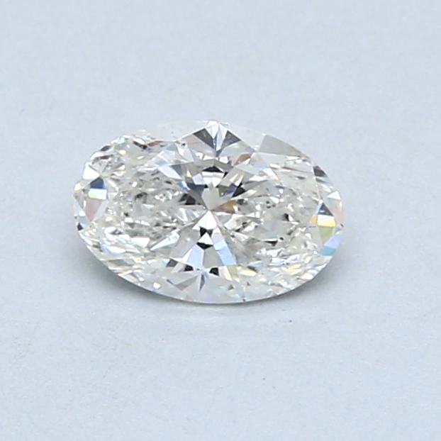 0.50 ct Oval Natural Diamond : H / SI2