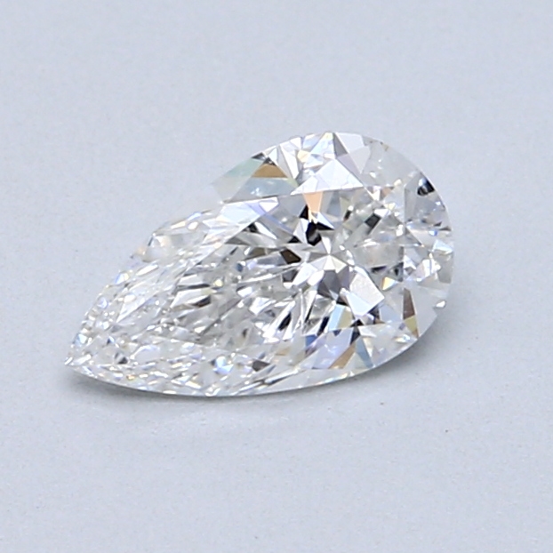 0.64 ct Pear Shape Natural Diamond : F / SI2