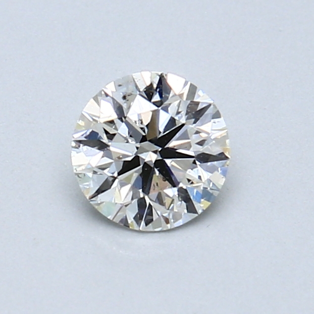 0.45 ct Round Natural Diamond : J / SI2