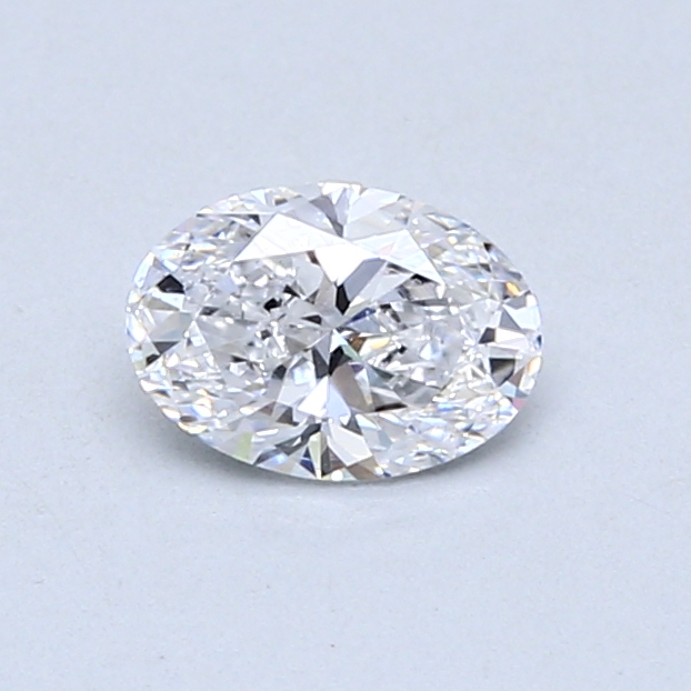 0.52 ct Oval Natural Diamond : D / SI1