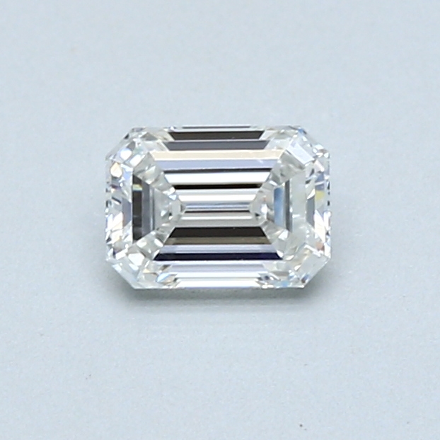 0.51 ct Emerald Cut Natural Diamond : F / VS2