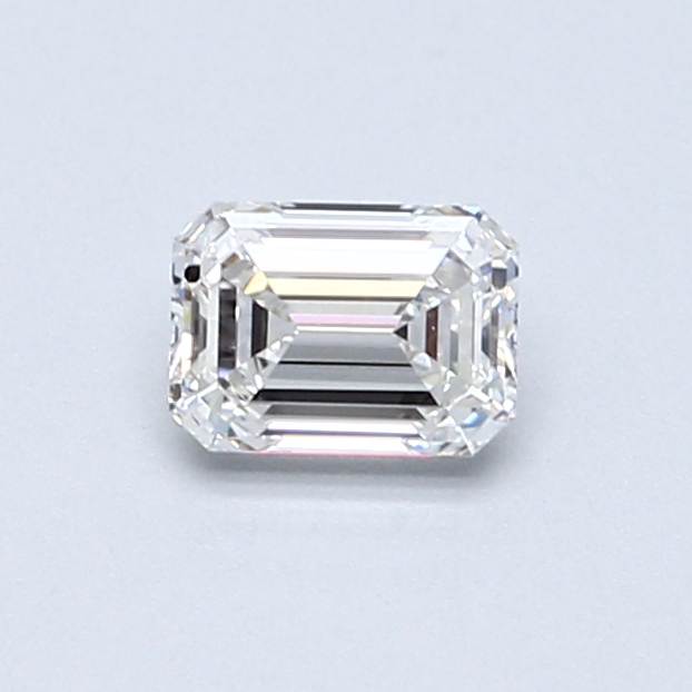 0.53 ct Emerald Cut Natural Diamond : G / VVS1