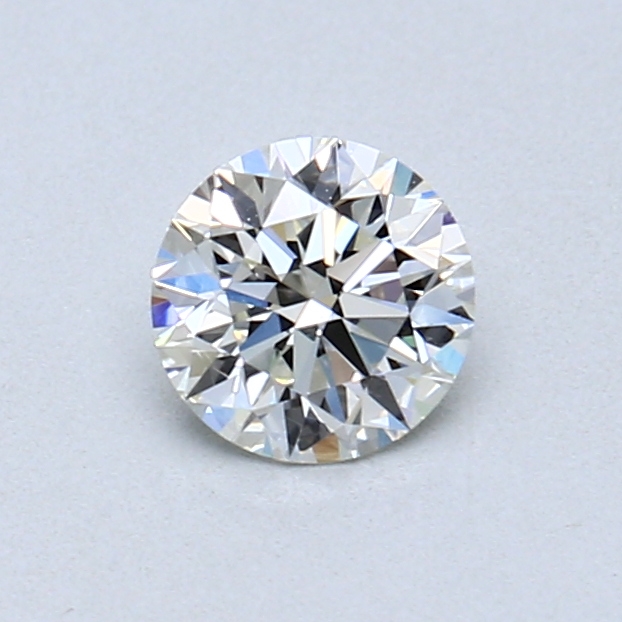 0.50 ct Round Natural Diamond : J / VVS2