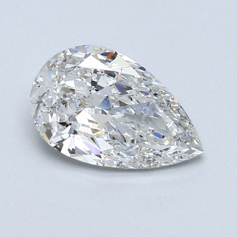 1.70 ct Pear Shape Natural Diamond : F / SI1