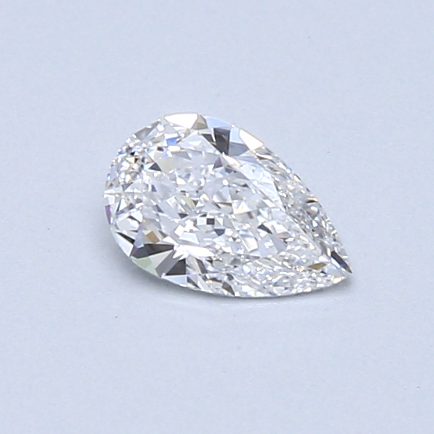 0.37 ct Pear Shape Natural Diamond : E / VVS1