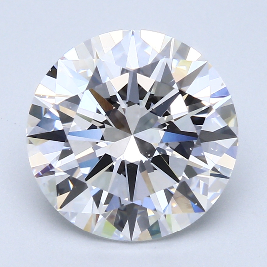4.12 ct Round Diamond : E / VS2