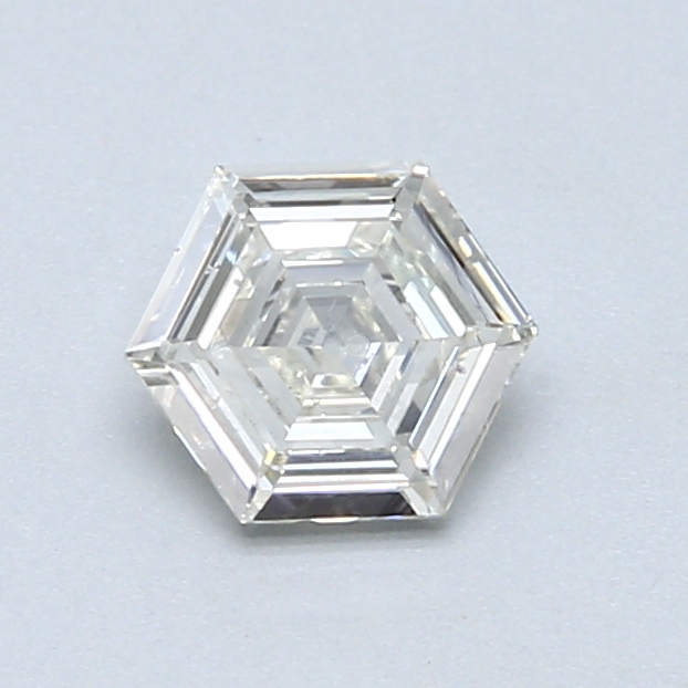 0.57 ct Hexagonal Diamond : G / SI1