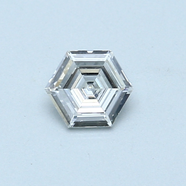 0.29 ct Hexagonal Natural Diamond : E / VS1