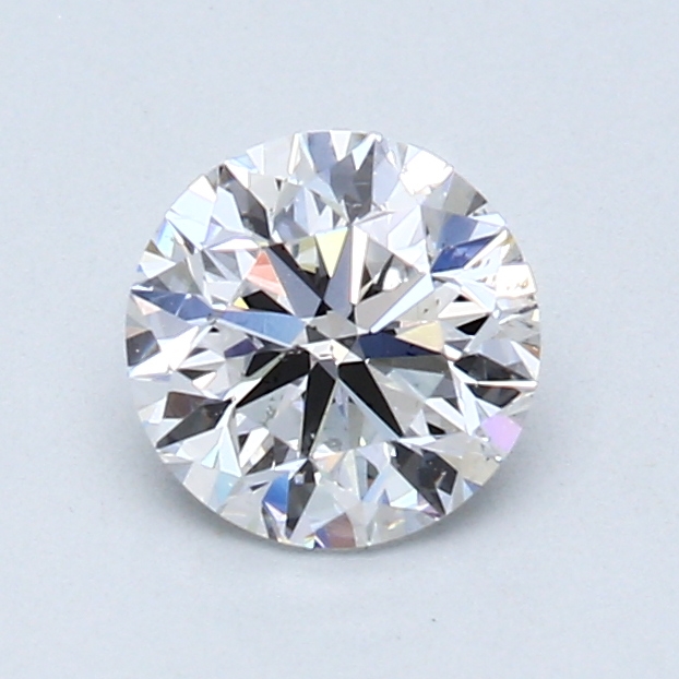 0.84 ct Round Natural Diamond : D / SI1