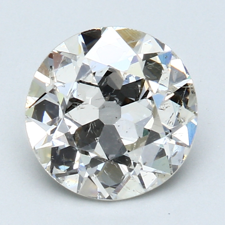 2.47 ct Round Natural Diamond : K / SI2