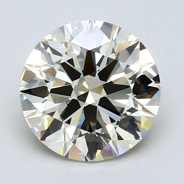 3.09 ct Round Diamond : N / VVS1