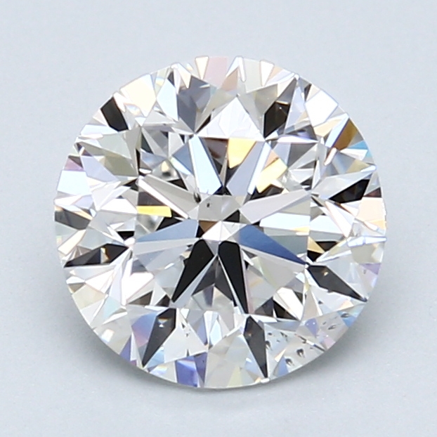 2.04 ct Round Natural Diamond : E / SI1