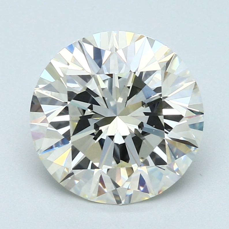3.10 ct Round Diamond : L / VS2