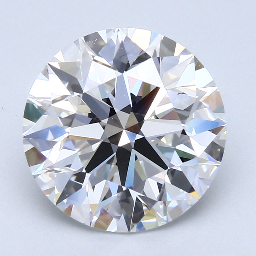 4.43 ct Round Natural Diamond : E / VVS2