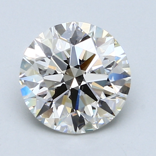 1.70 ct Round Natural Diamond : J / VS2