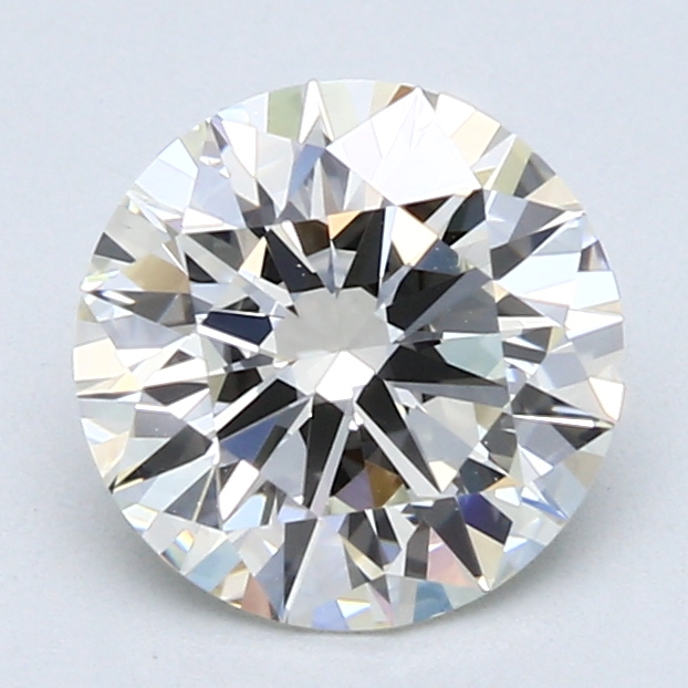 1.70 ct Round Natural Diamond : K / VVS2