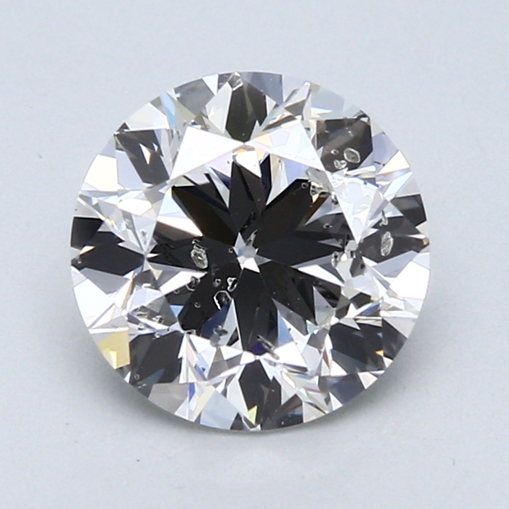 2.04 ct Round Natural Diamond : G / I1