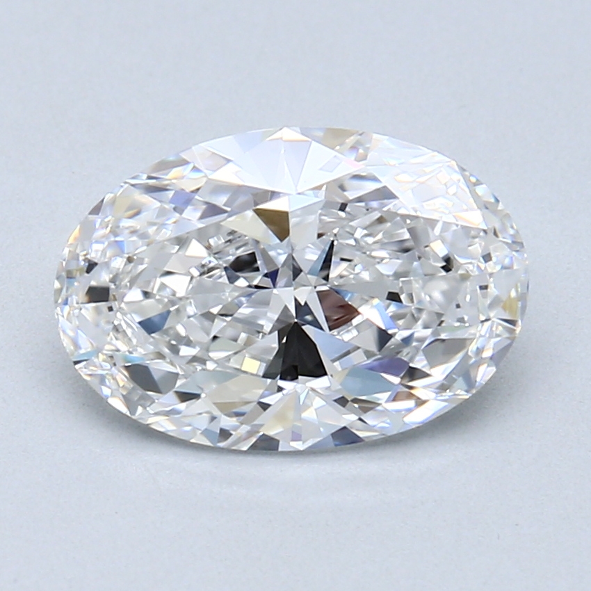 2.08 ct Oval Natural Diamond : E / IF