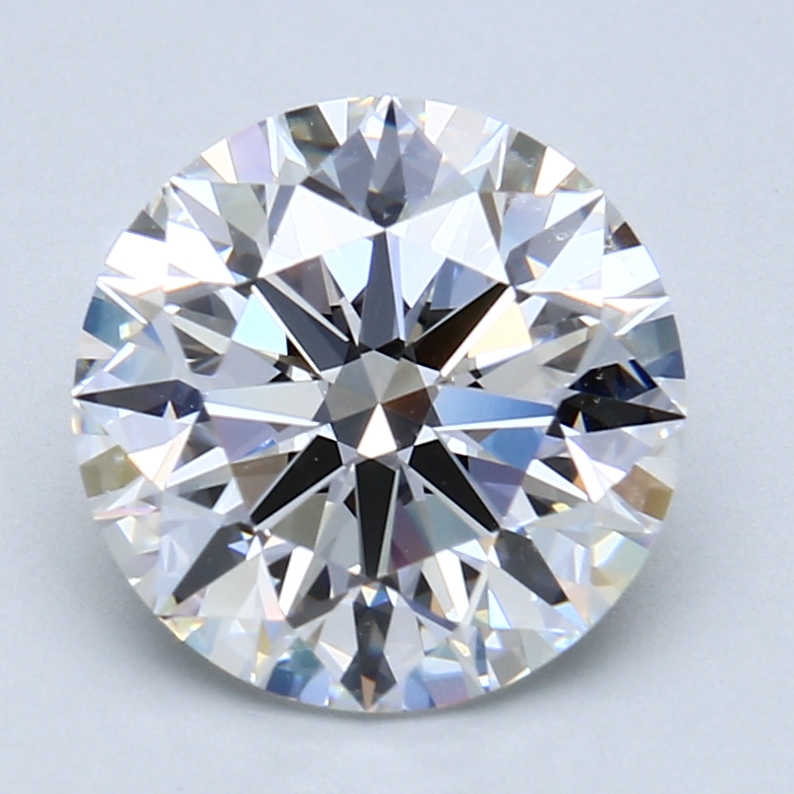 3.34 ct Round Natural Diamond : D / IF