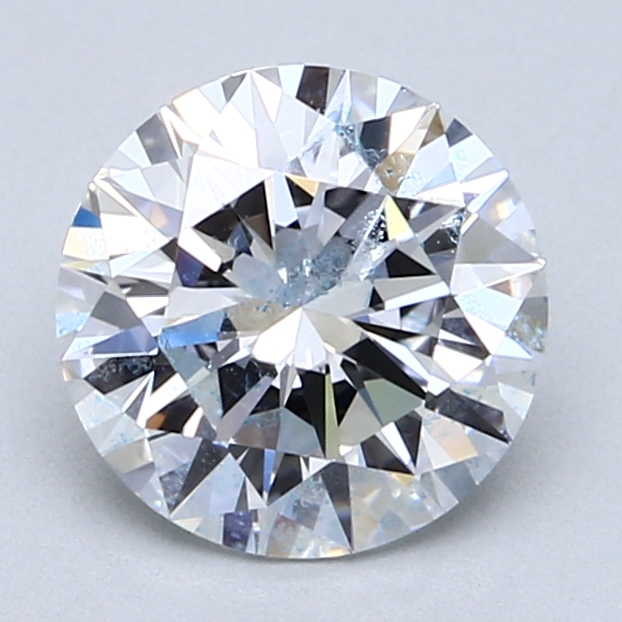 2.16 ct Round Natural Diamond : D / VVS2