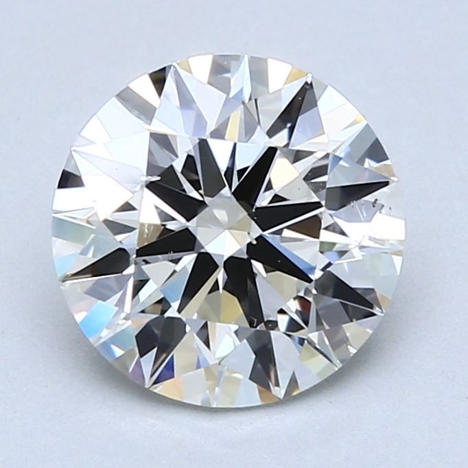 2.34 ct Round Natural Diamond : J / SI2