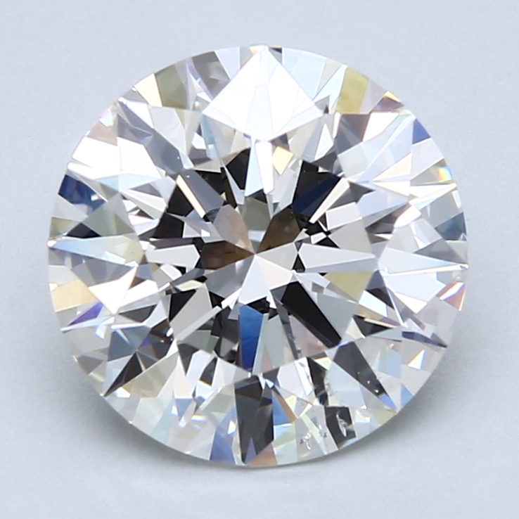3.79 ct Round Natural Diamond : I / SI2