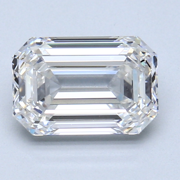 1.50 ct Emerald Cut Natural Diamond : F / VVS1