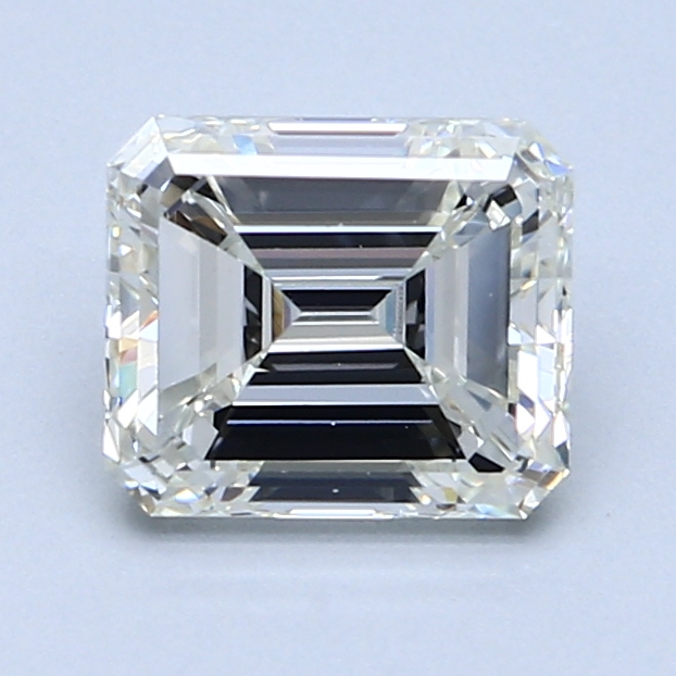 1.72 ct Emerald Cut Natural Diamond : H / VVS2